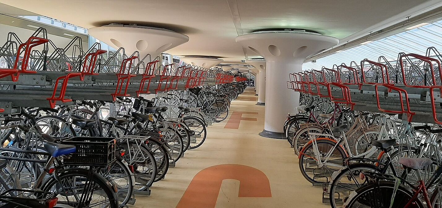 Radstation in Houten (NL)